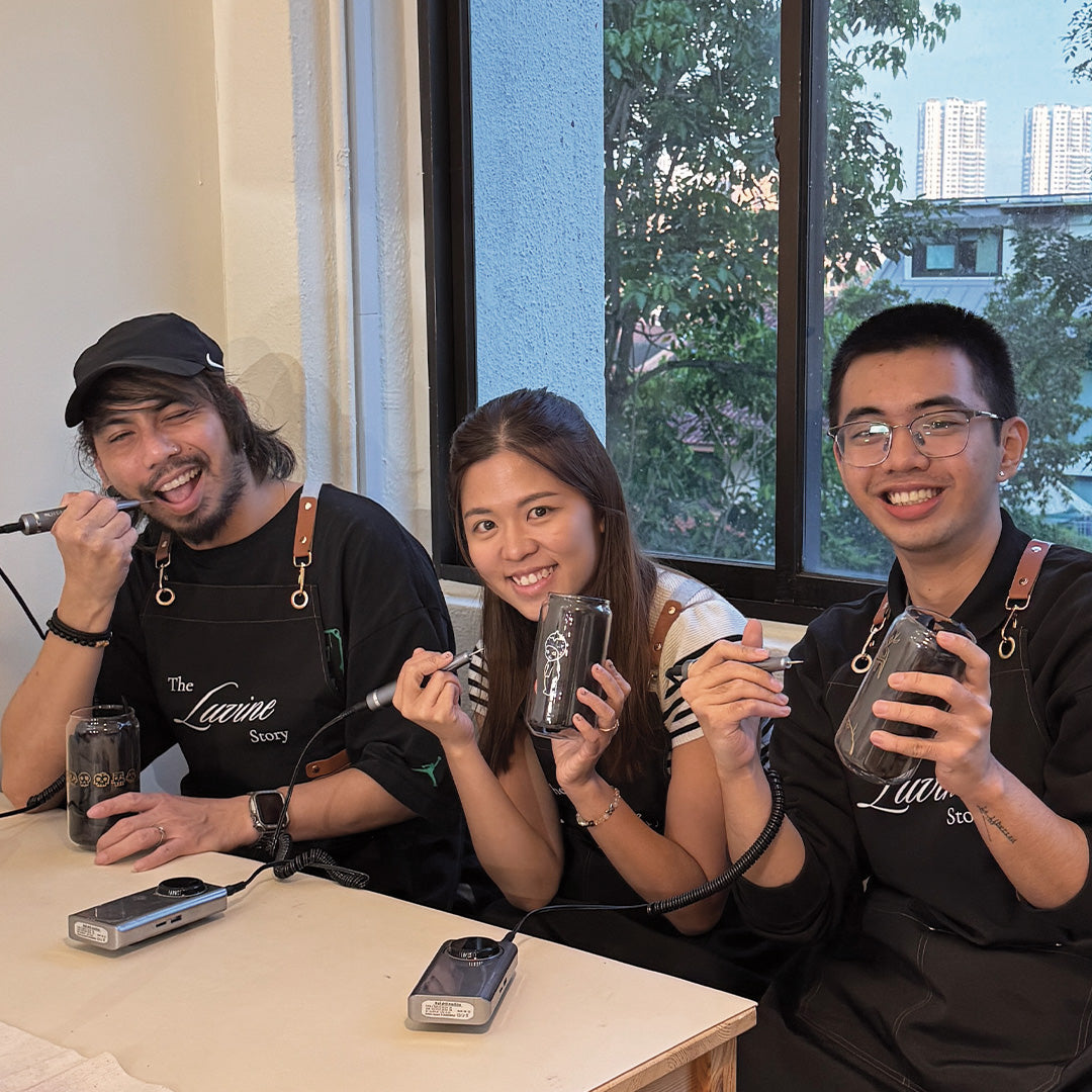 Glass Engraving Workshop (Premium)