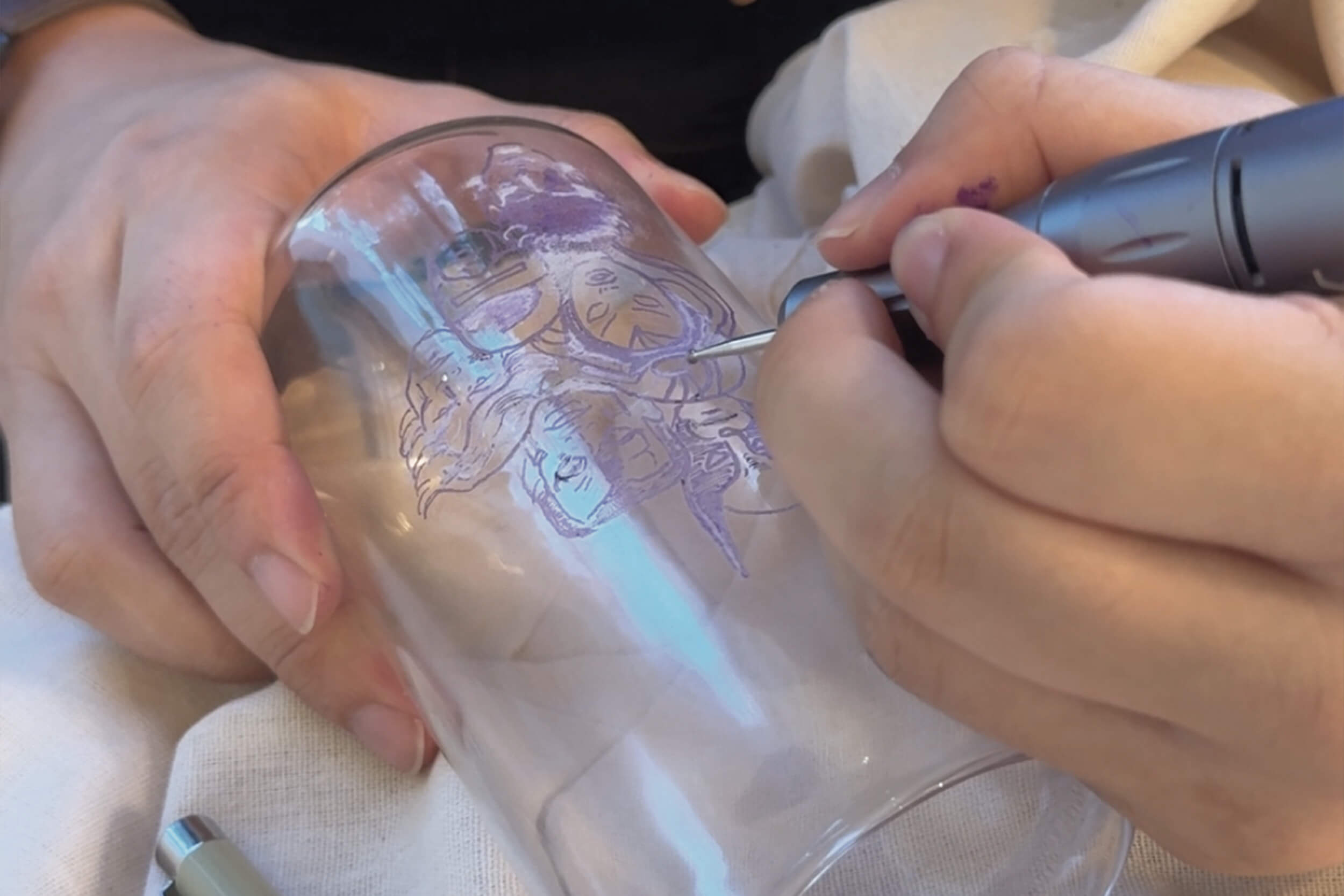 Glass Engraving Workshop (Premium)